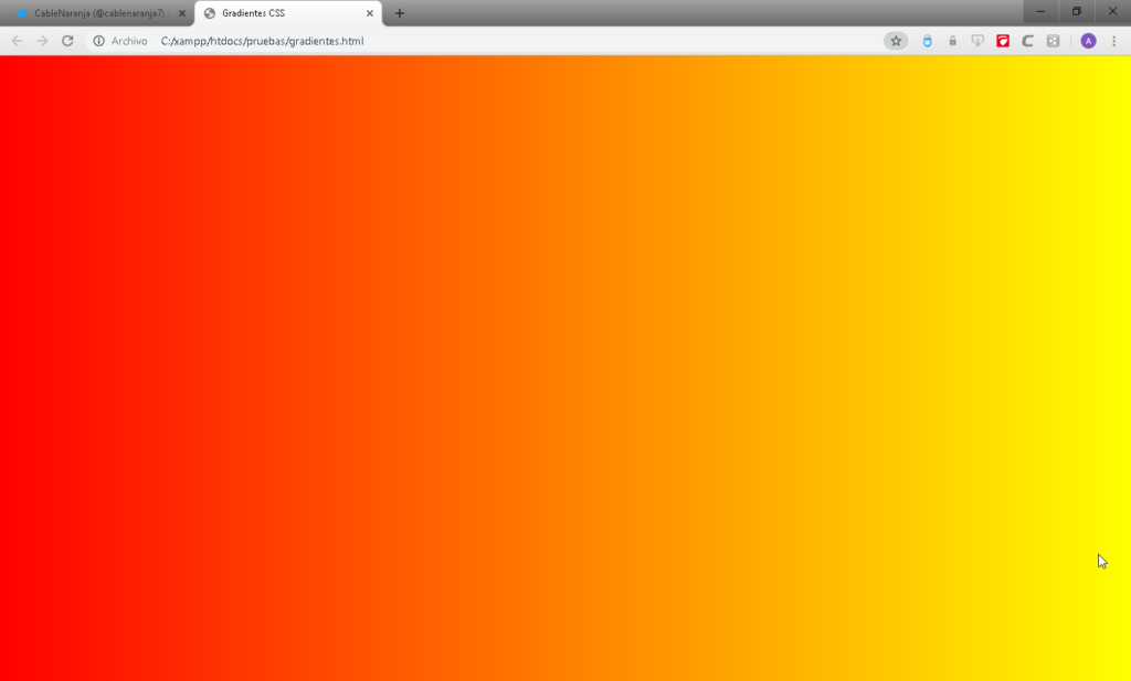 Como hacer degradados en CSS - CableNaranja
