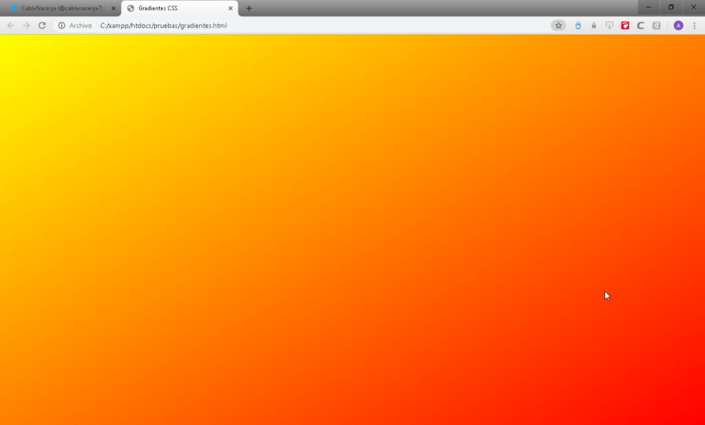 Como hacer degradados en CSS - CableNaranja