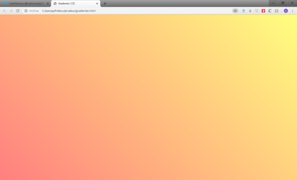Como hacer degradados en CSS - CableNaranja