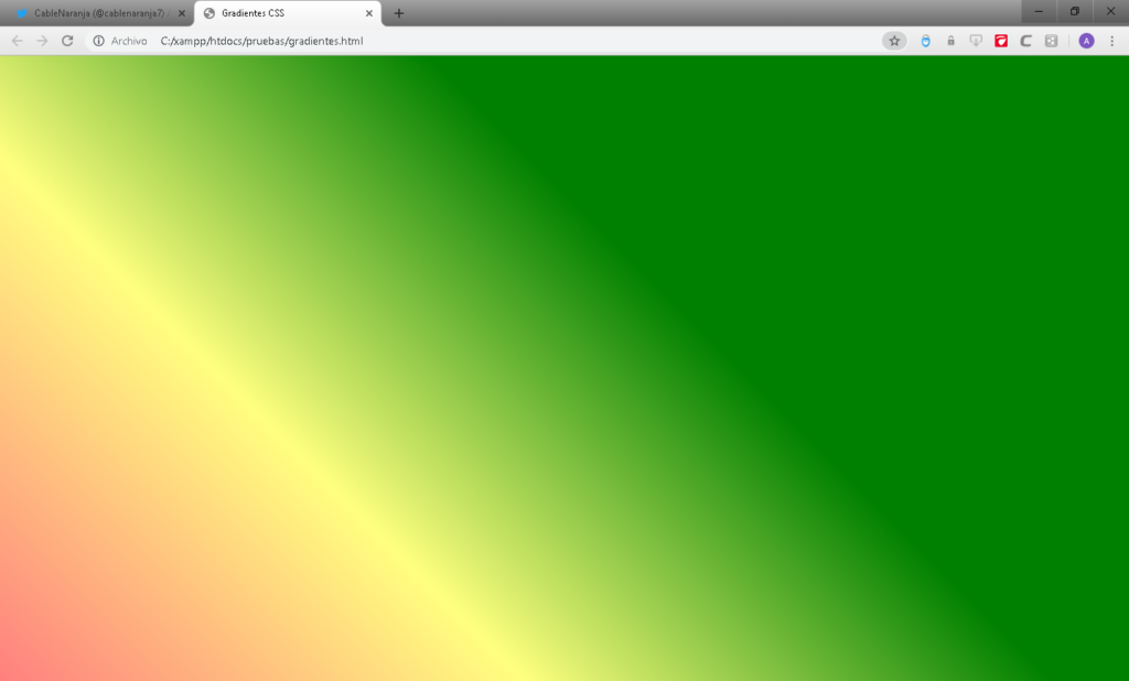 Como hacer degradados en CSS - CableNaranja