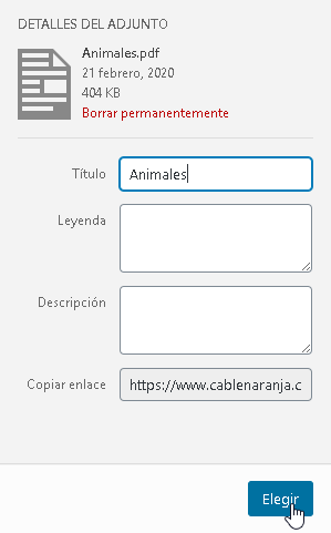 Como incrustar archivos en #Wordpress con el plugin-Document Embedder - CableNaranja