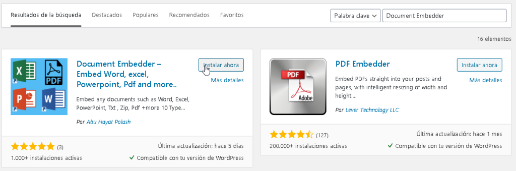 Como incrustar archivos en #Wordpress con el plugin-Document Embedder - CableNaranja