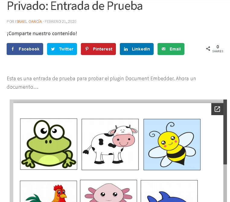 Como incrustar archivos en #Wordpress con el plugin-Document Embedder - CableNaranja