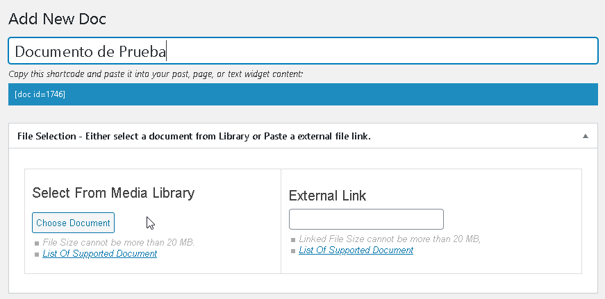 Como incrustar archivos en #Wordpress con el plugin-Document Embedder - CableNaranja