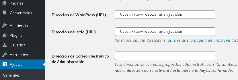 Como recuperar un sitio #Wordpress con problemas SSL - CableNaranja