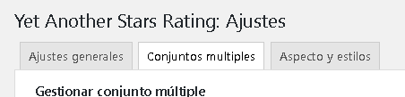 Puntua las entradas de tu #Wordpress con Yet Another Stars Rating - CableNaranja