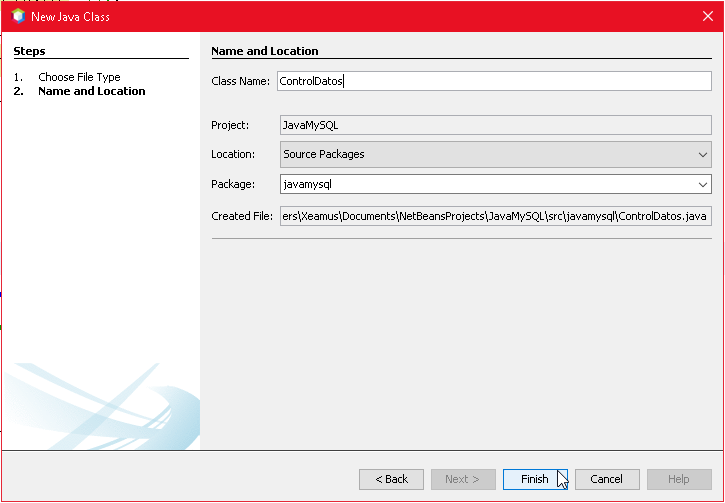 Cómo insertar datos desde una aplicación Java hacia MySQL - CableNaranja