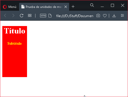 ¿Cómo funcionan las unidades de medida en CSS? - CableNaranja