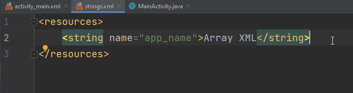 Cómo manejar arrays en un XML de Android - CableNaranja