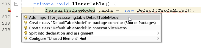 Cómo llenar un JTable con una tabla MySQL - CableNaranja