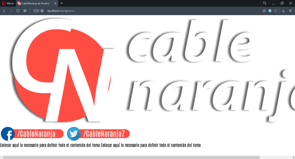 Creación de un tema de WordPress: El encabezado - CableNaranja