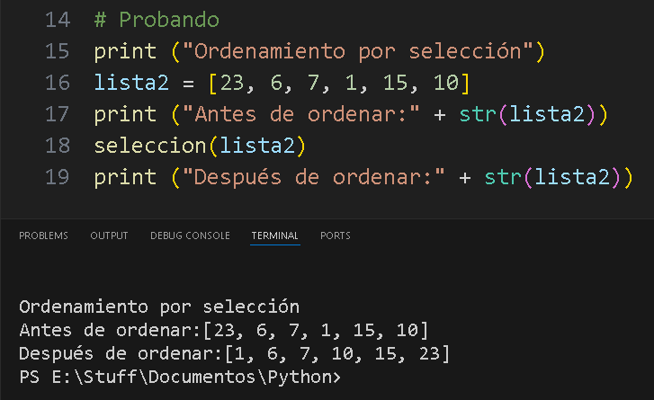 Métodos de Ordenamiento en Python - CableNaranja