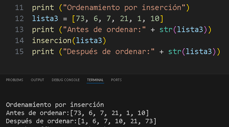 Métodos de Ordenamiento en Python - CableNaranja